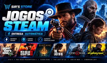 [NOVOS JOGOS] Conta Steam com Jogos - Melhores jogos da atualidade
