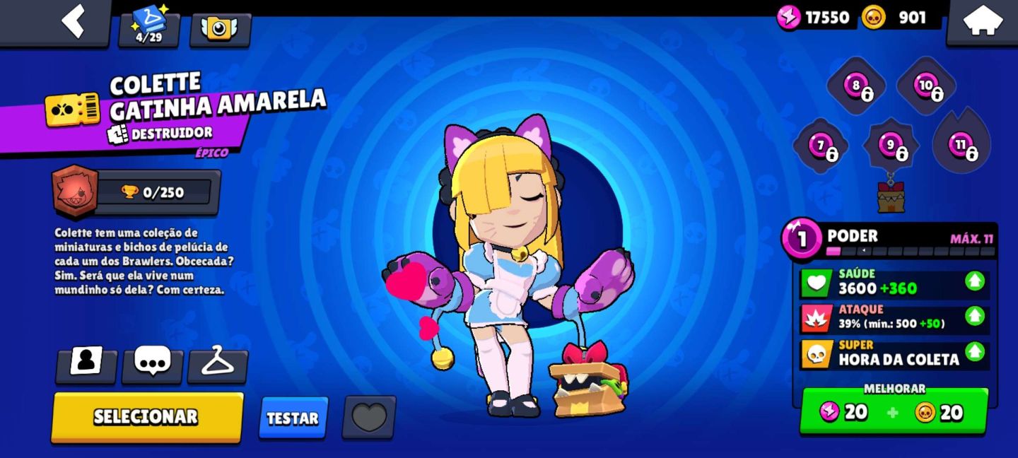 BRAWL STARS + CLASH ROYALE | 57 BRAWLERS | 90/123 CARTAS | 1595 GEMAS