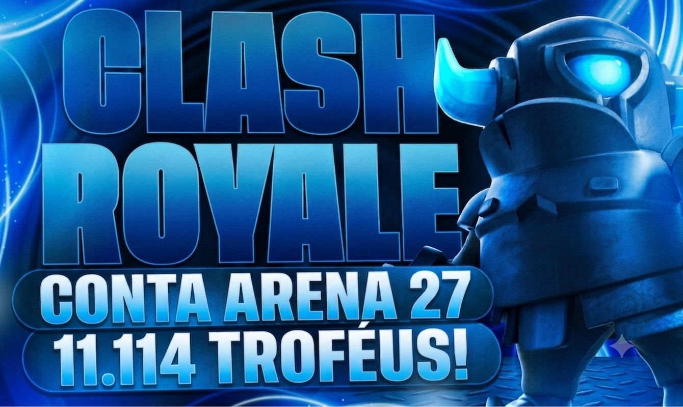 PROMOÇÃO RELÂMPAGO - CLASH ROYALE- 11.174 TROFÉUS [ENTREGA IMEDIATA]