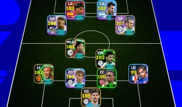 Conta de efootball mobile bale 107 blitz culler