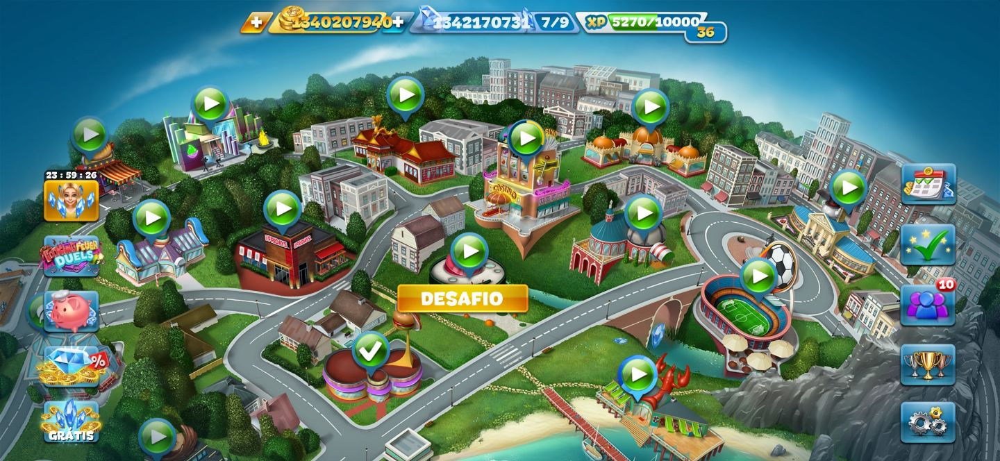 Conta cooking fever super rica
