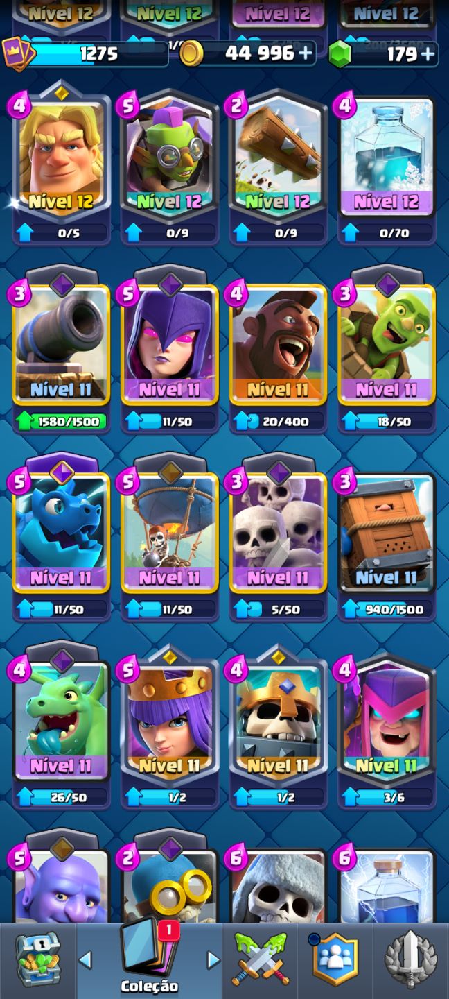 CONTA CLASH ROYALE - ARENA 19