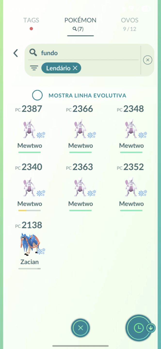 Conta avançada- Pokemon Go