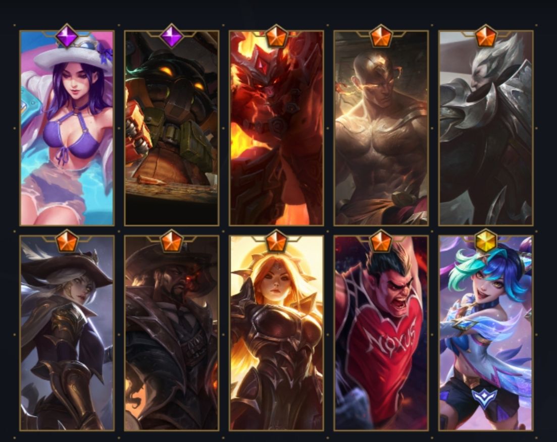 Estou vendendo a minha conta do Wild Rift.
