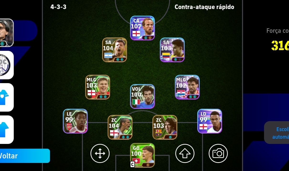 Conta efootball 27 mobile