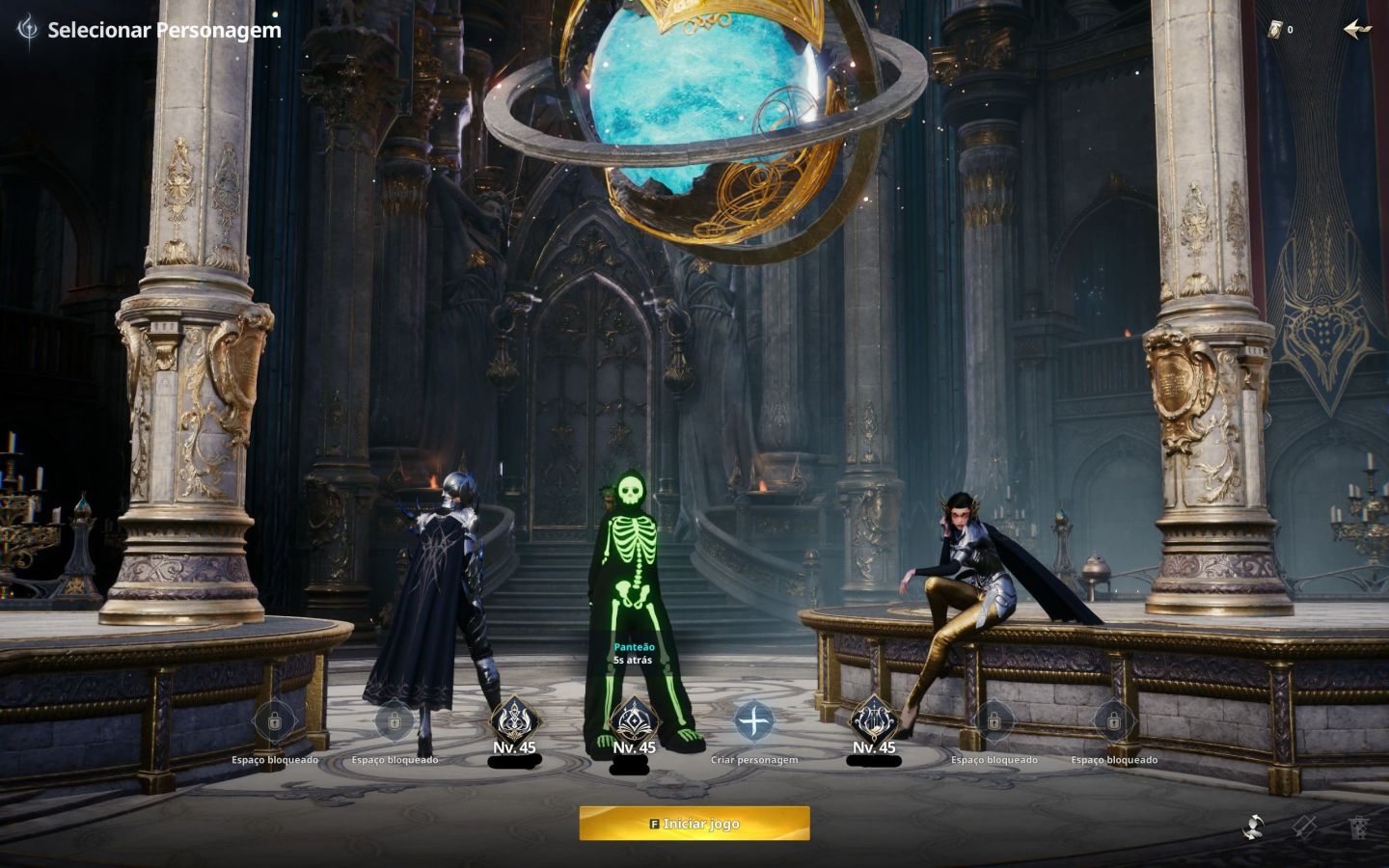 Conta AION 2 Serv Ariel | Sorcerer 45 | 105k de Combate | 3 Personagens Lv. 45
