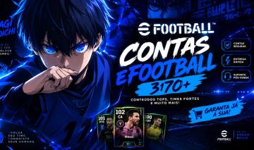CONTAS DE EFOOTBALL VARIADAS 3170+ | PREÇO MÍNIMO! E PROMOÇÕES
