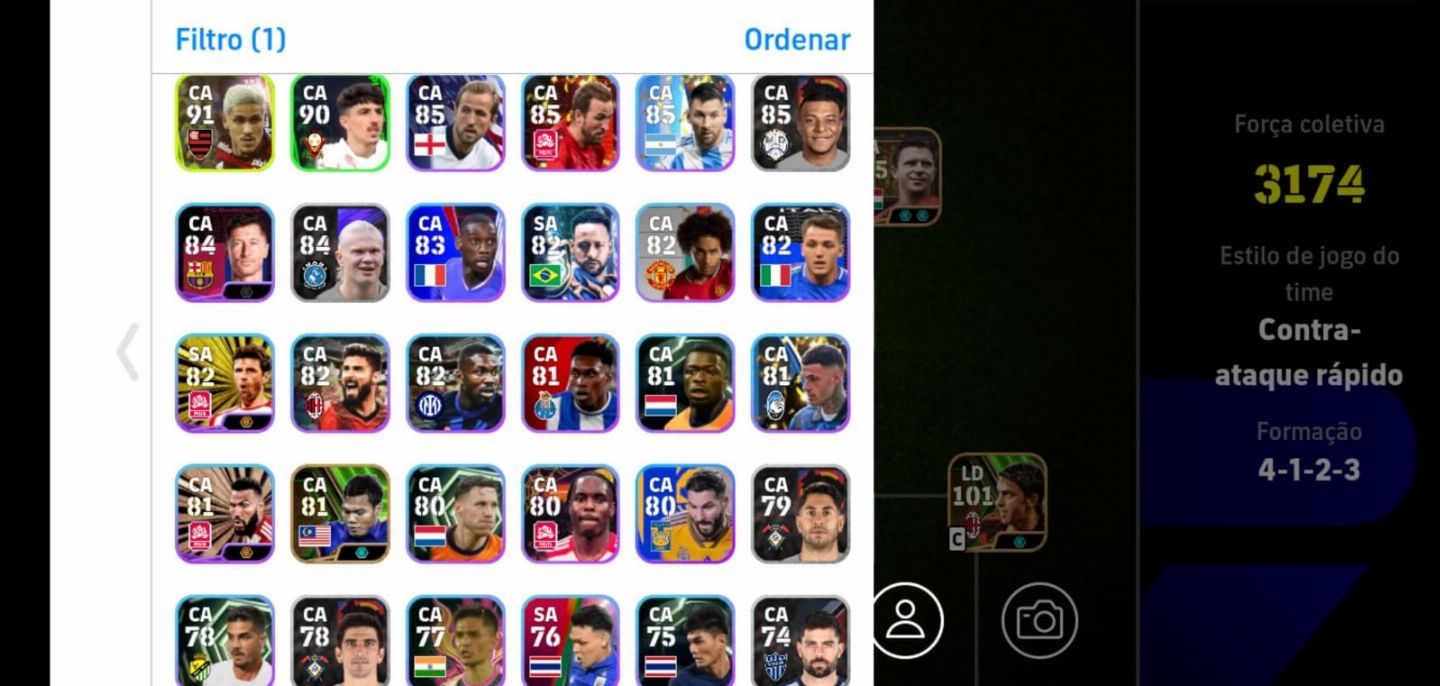 CONTA DE EFOOTBALL A VENDA