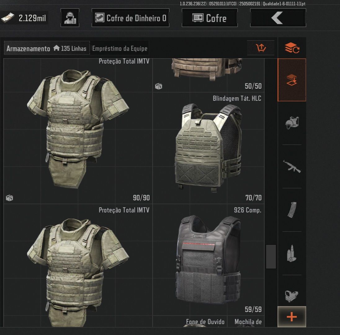 [Super Desconto] Conta Arena Breakout mob veterana (7 Milhões de Armazém)
