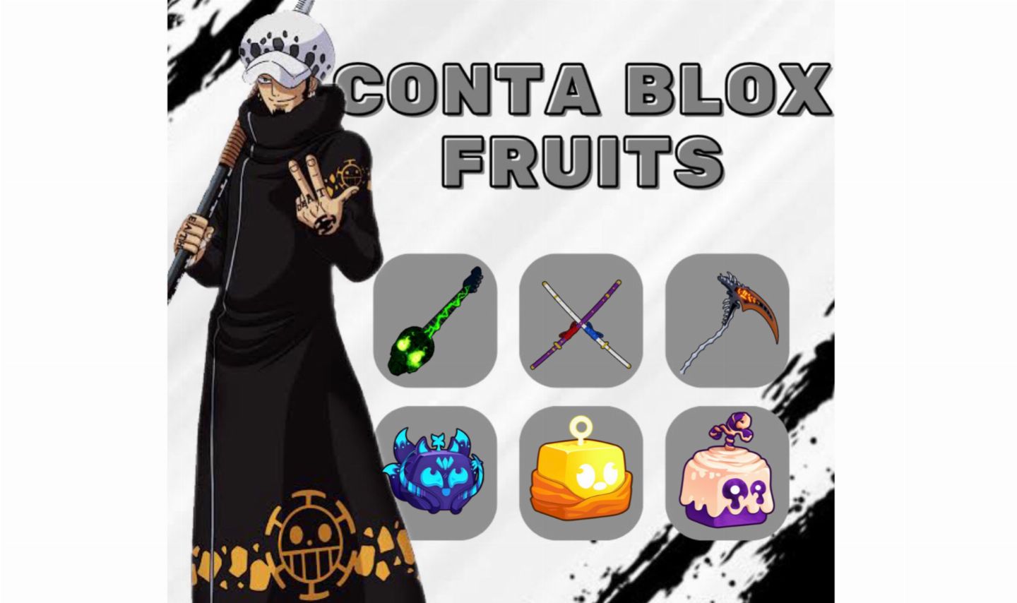 CONTA BLOX FRUITS[KITSUNE E MUITAS MÍTICAS NO INV][CDK,SOUL GUITTAR E HALLOW SC