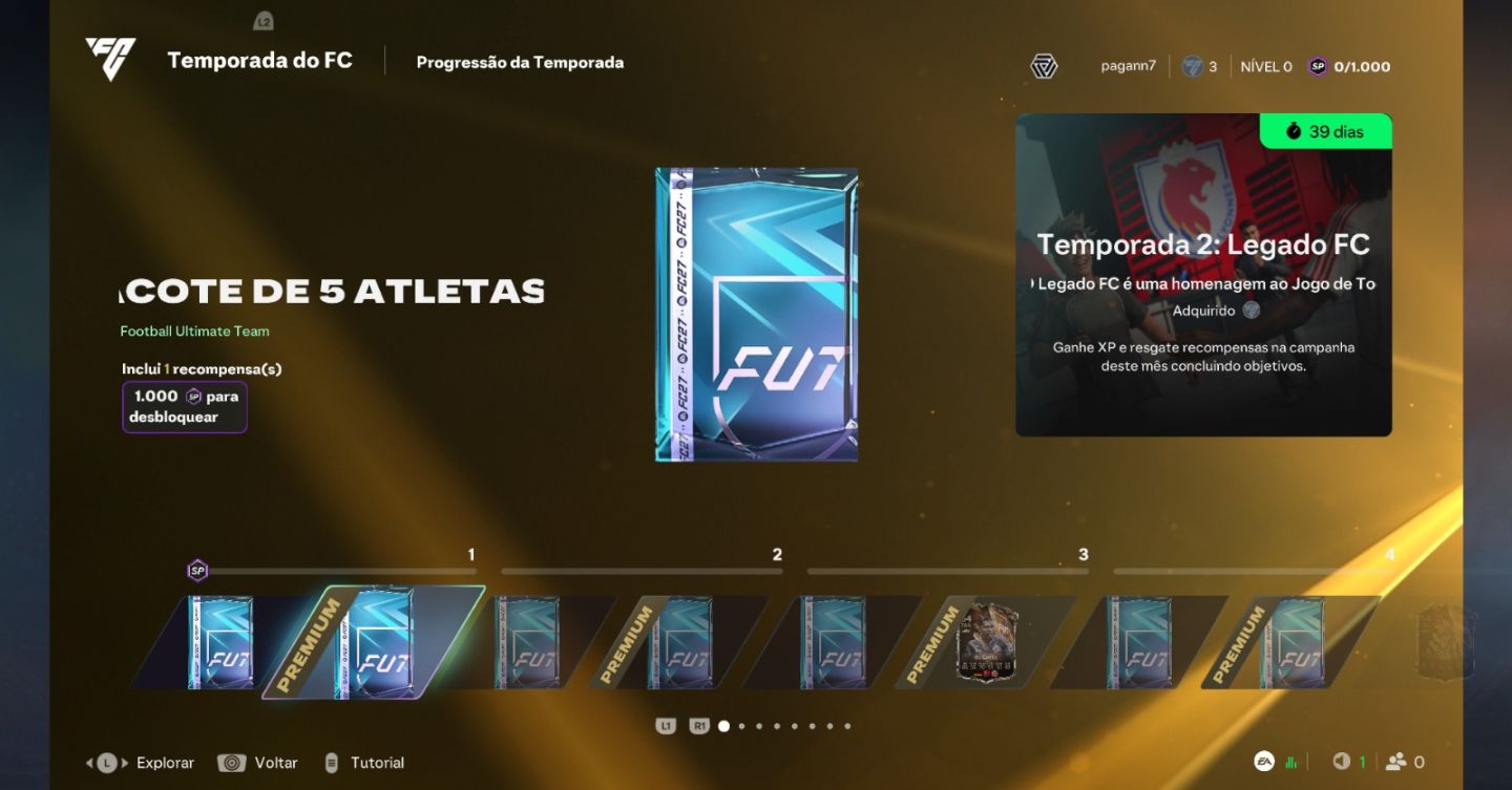 EA FC 27 JOGO ULTIMATE PLUS INCLUSO E CONTA INICIAL NO EA JÁ PRONTO