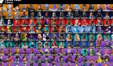 CONTA DE FORTNITE FULL ACESSO + 240 SKINS