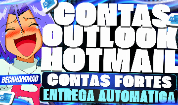 EMAIL OUTLOOK/HOTMAIL DE QUALIDADE E NÃO PRECISA DE SMS ENTREGA AUTOMÁTICA