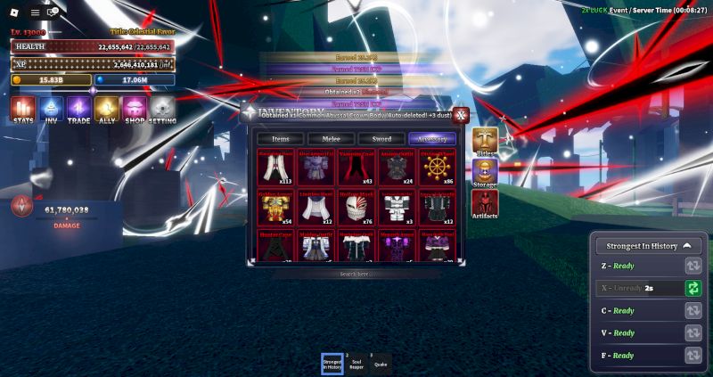 Sailor piece King+Gojo v2+Moon Slayer +Sukuna v2 +kitsune LV MAX Dmge 553%-700%