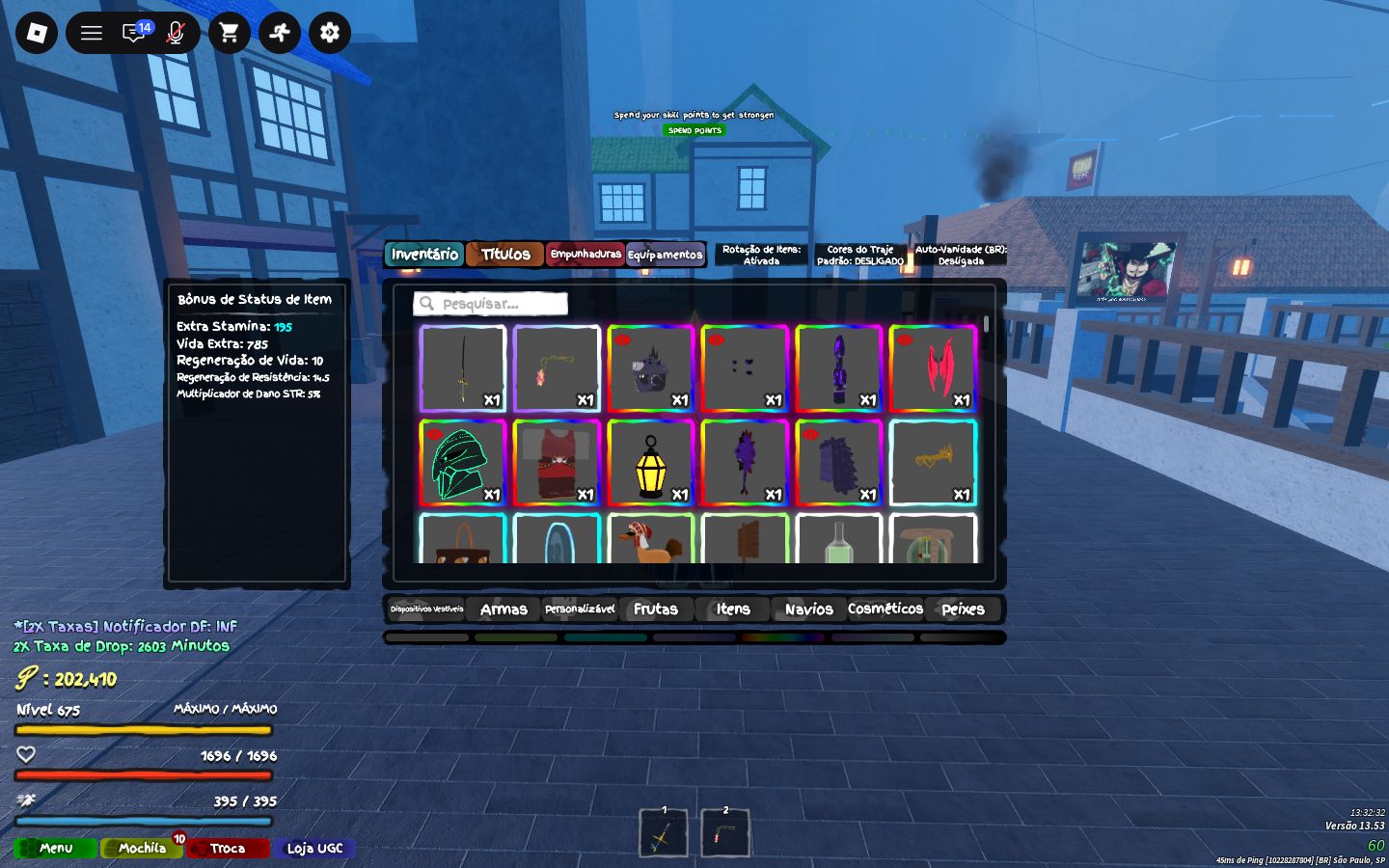[ROBLOX] GRAND PIECE BLOSSOM ALL SEEING EYE + DRAGON + LIGHT + YORU