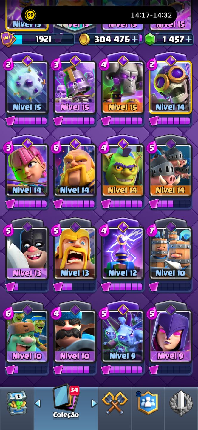 VENDE-SE CONTA DE CLASH ROYALE UPADA