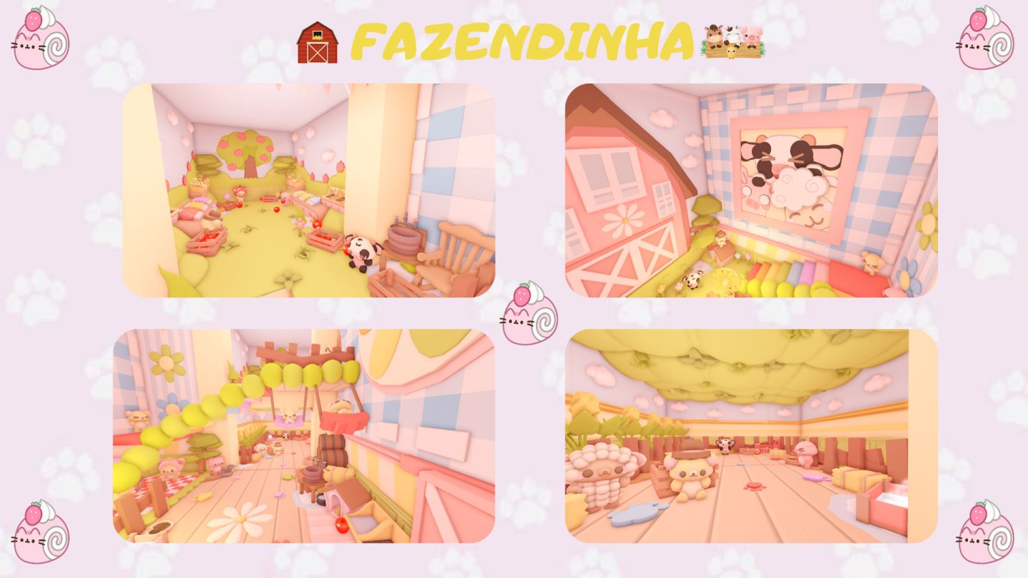 ADOPT ME | CASINHAS ATUALIZADAS E FOFAS (ESTOQUE ATUALIZADO!! )