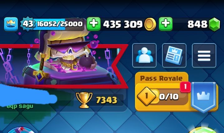 Conta Clash 5 anos,7k troféus com barril 15 elite!
