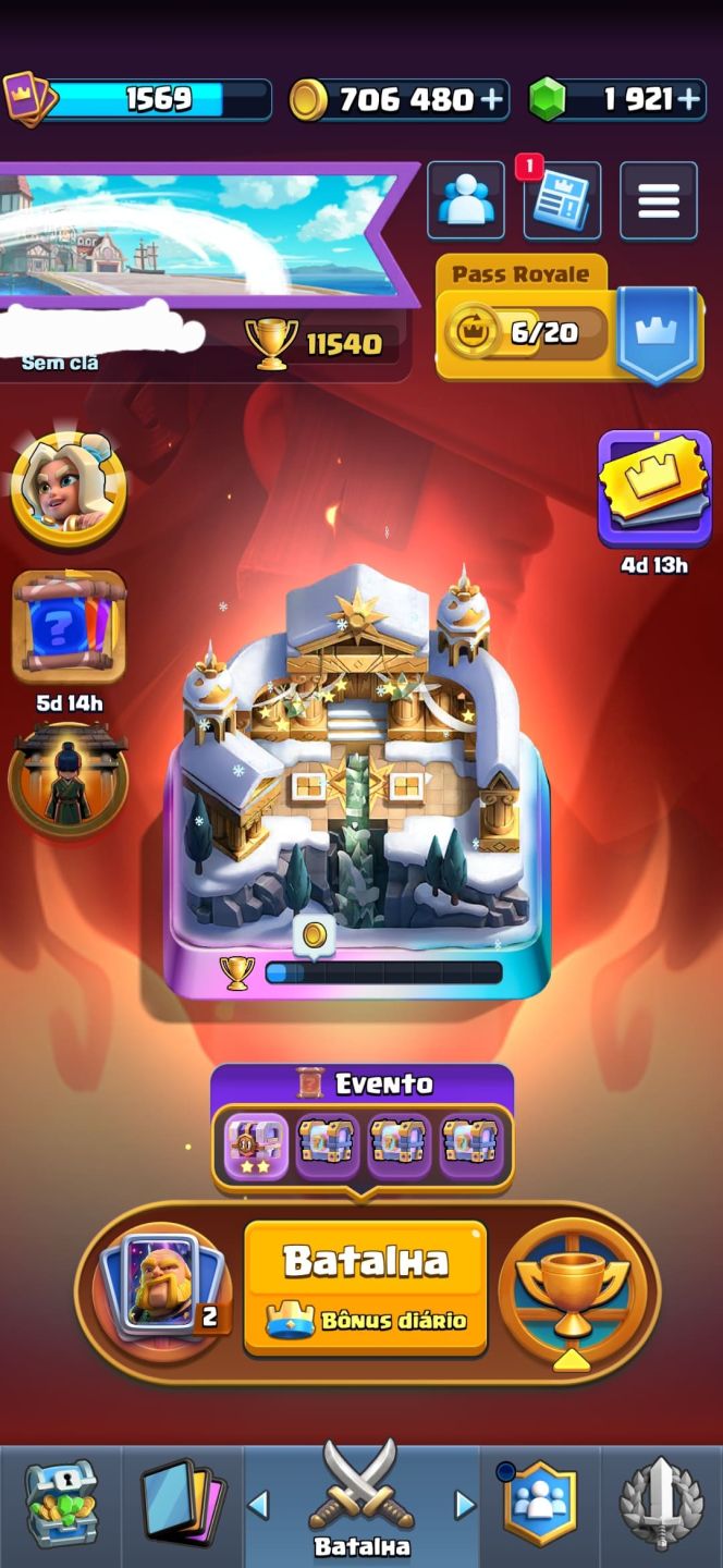 SUPERCELL ID: BRAWL STARS 30K (20 HIPER) + CLASH ROYALE 11.5K FULL CARTAS