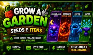 Grow a Garden 2 | Seeds e Itens | Entrega Rápida