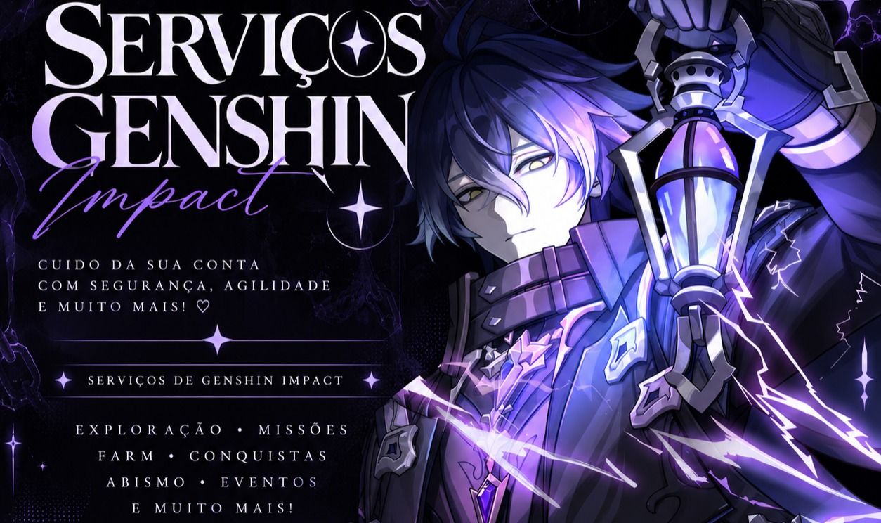 Serviços Genshin Impact | Farm Missões Exploração