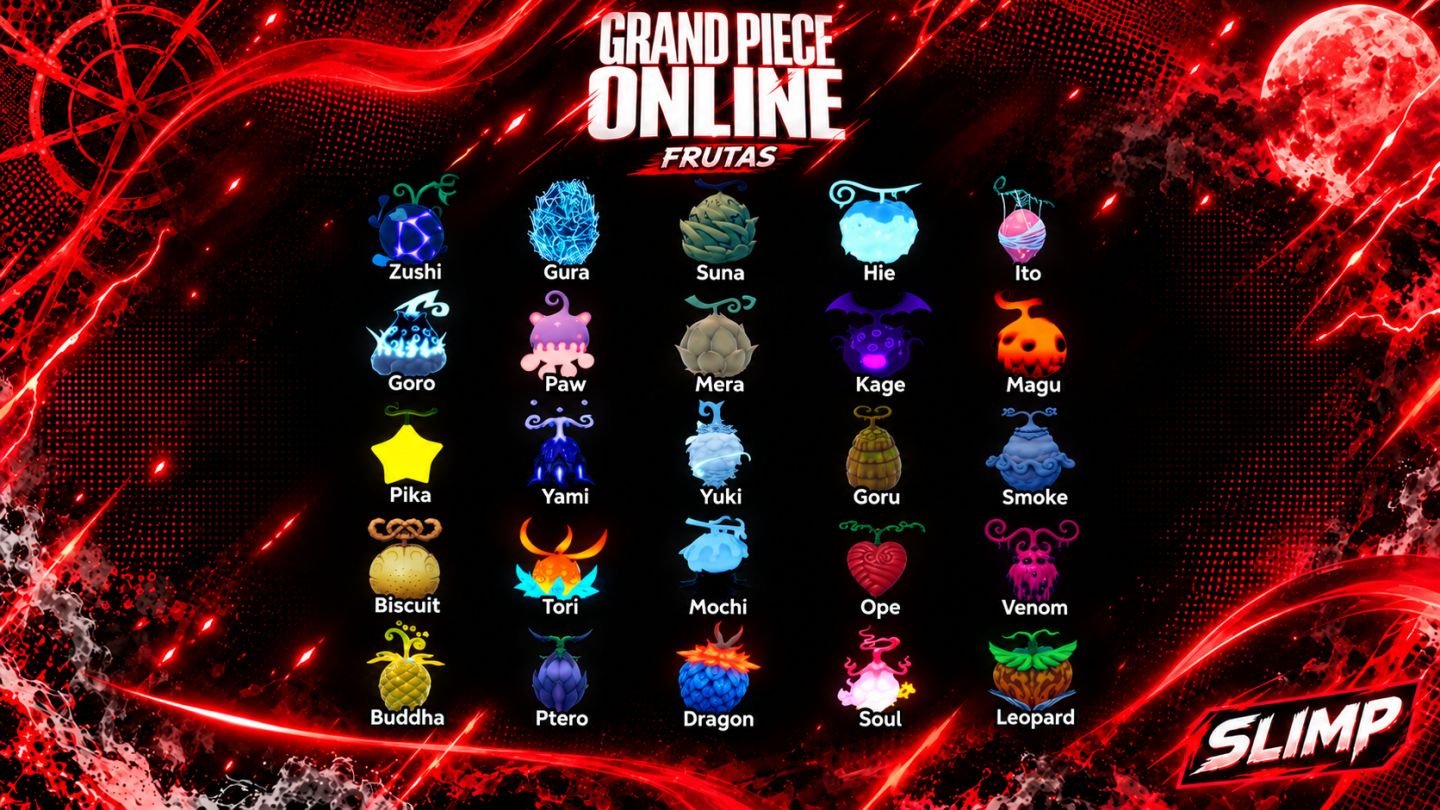 Grand Piece Online (GPO) | Frutas e Itens | SLIMP