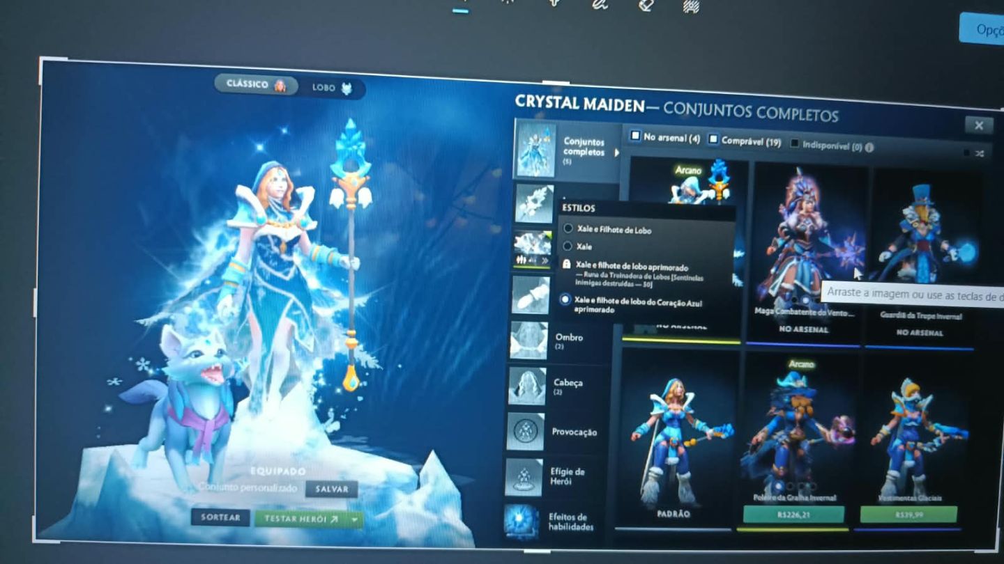 Conta de dota2, ancient 1, conta ativa a mais de 10 anos
