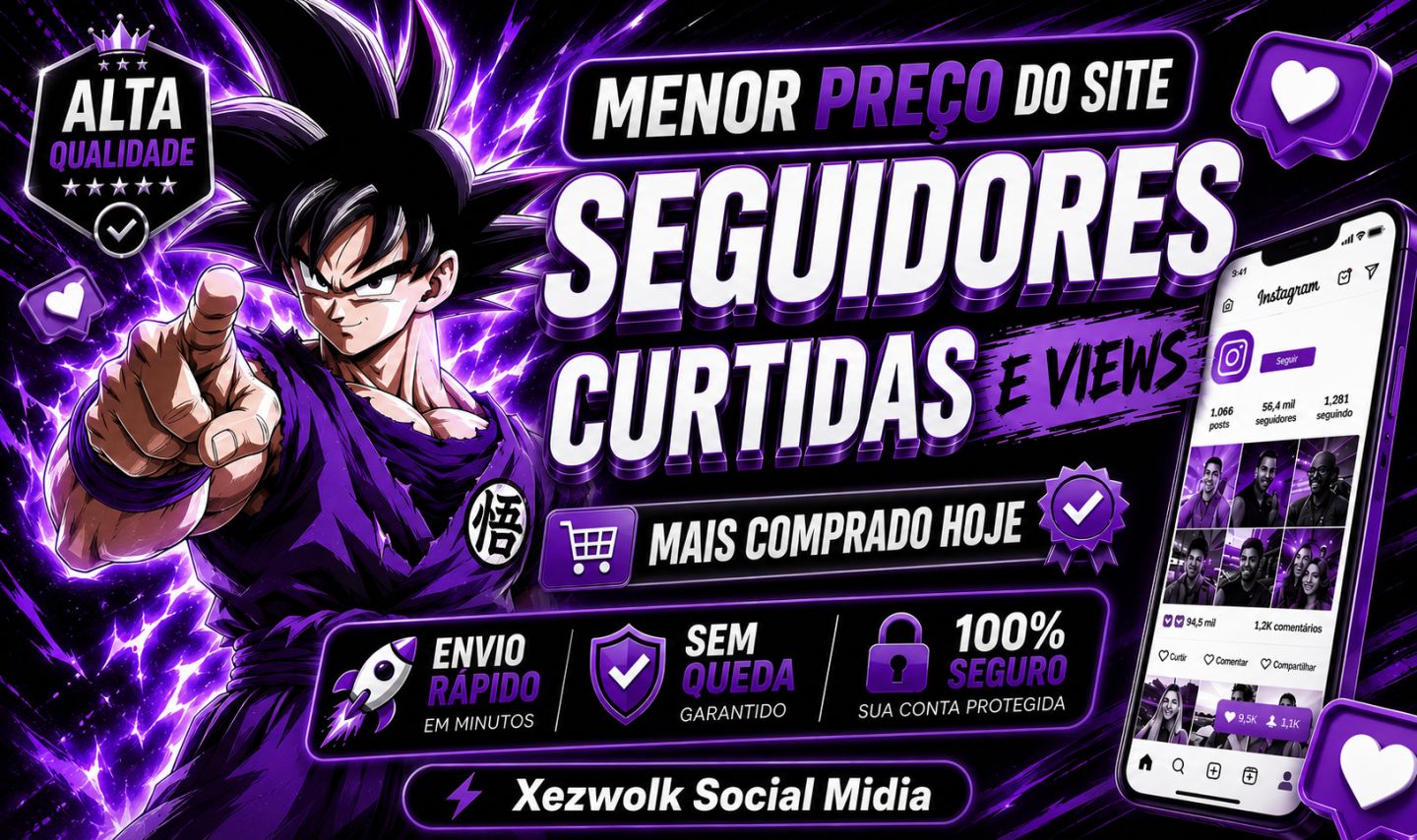 [Preço mais Baixo!] Seguidores Instagram - Curtidas e Views - Top 1 na Qualidade