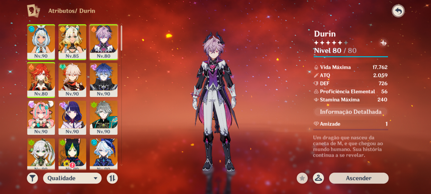 CONTA GENSHIN AR 60 ENDGAME + HONKAI STAR RAIL NIVEL 51