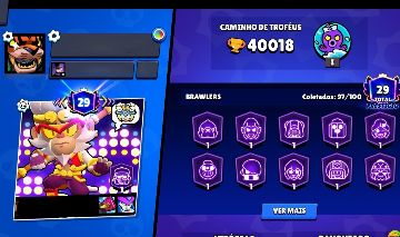 40k TROFÉUS! CONTA TOP!