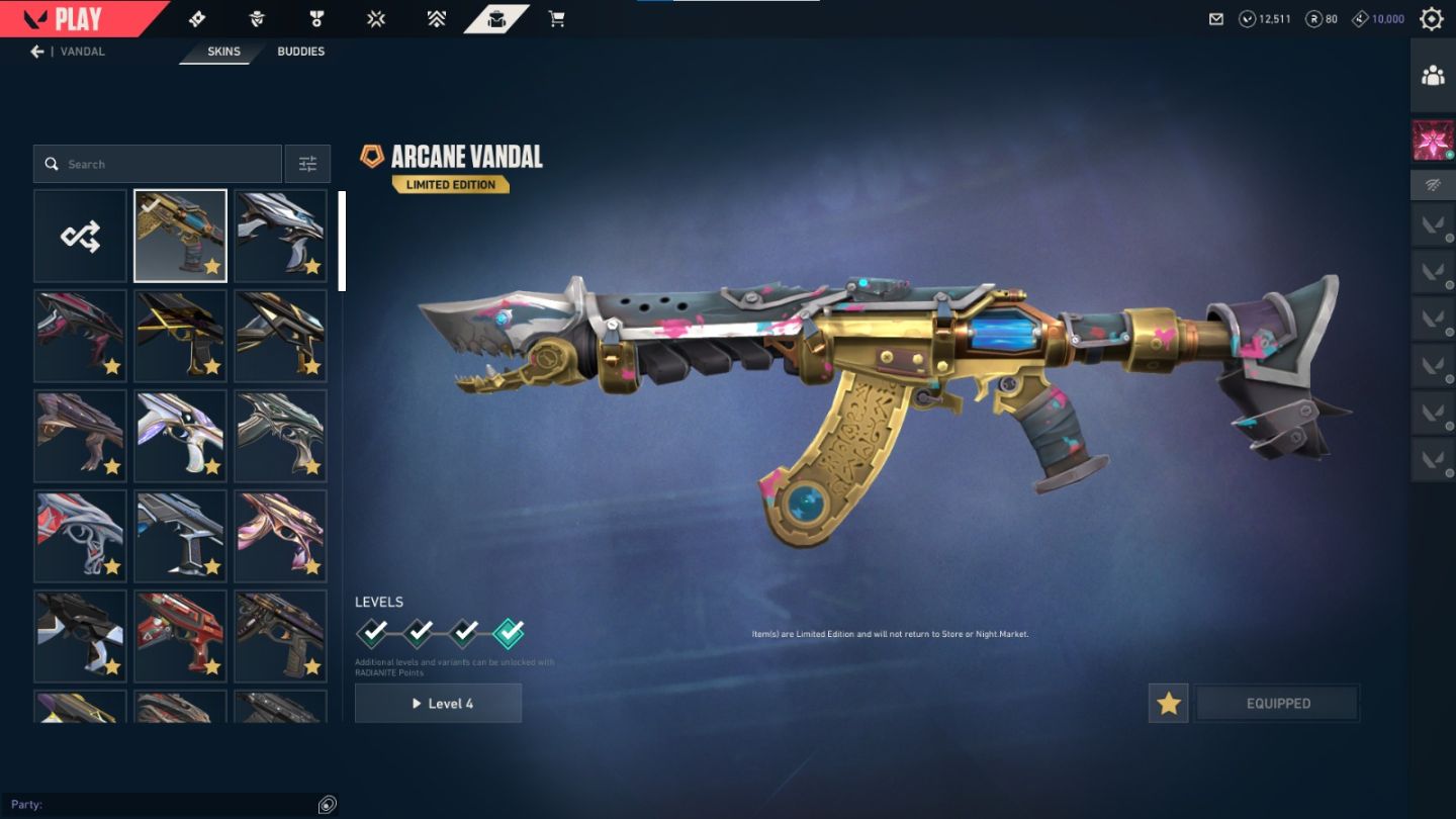 CONTA VALORANT IMORTAL 1 + CHAMPIONS 22/23/24/25 + SKINS EXCLUSIVAS + 12.500 VP