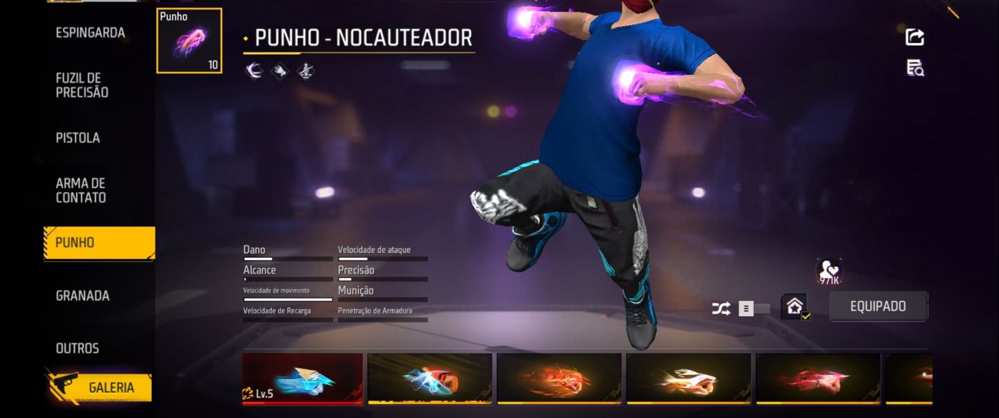 Conta gemada de free fire