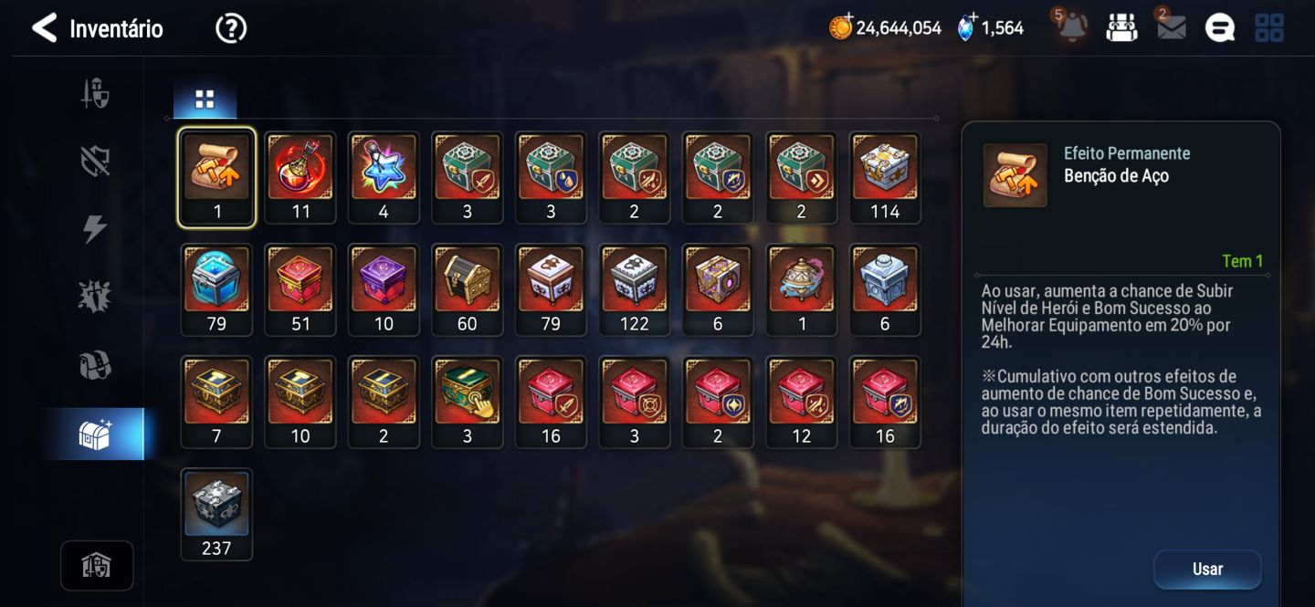 Conta Epic 7 Late Game (spd alta)