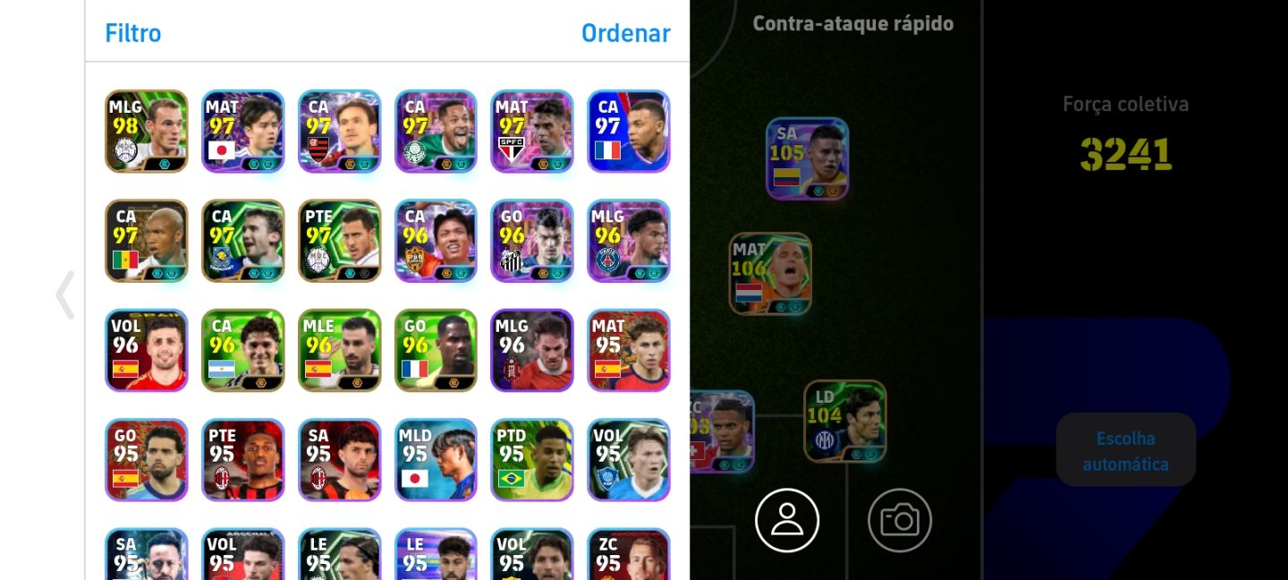 Conta eFootball BRABA 3241+ FULL Conta Muito RARA e Boa