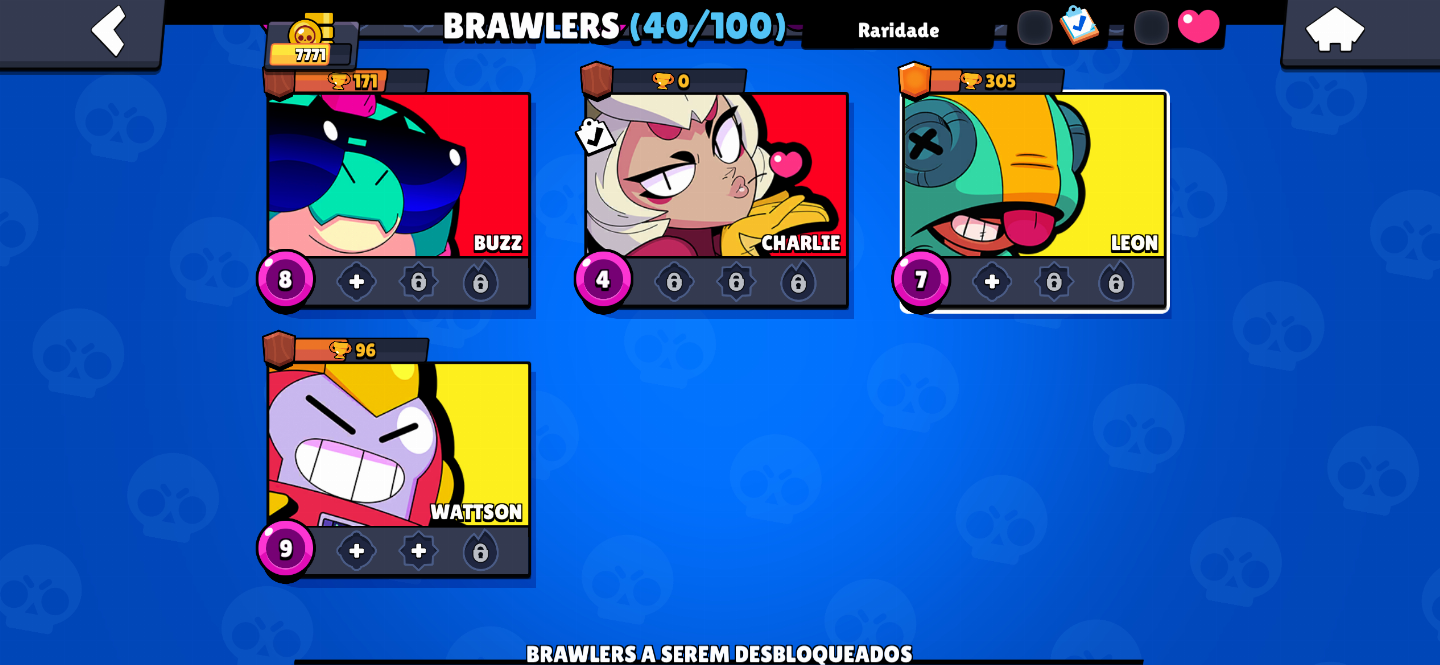 CONTA DE BRAWL PARA RAPIDINHO
