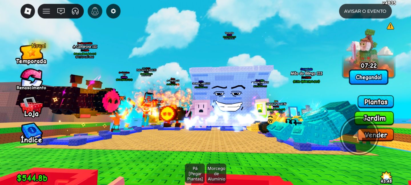 CONTA PLANTS VS BRAINROTS COMPLETO E BOA PARA QUEM ESTÁ COMEÇANDO.