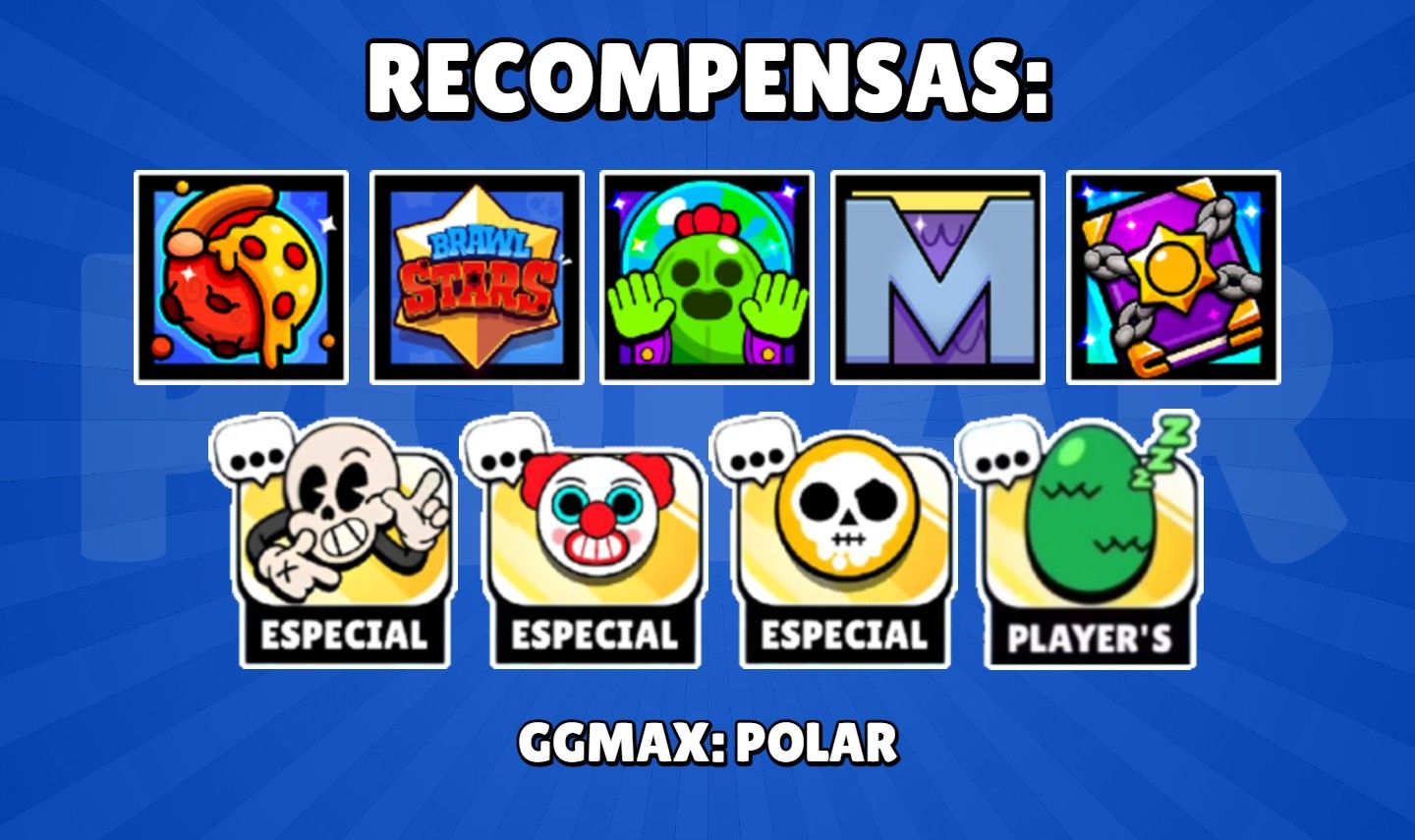 [MELHOR PREÇO] RECOMPENSAS BRAWL STARS (ENTREGA AUTOMÁTICA)