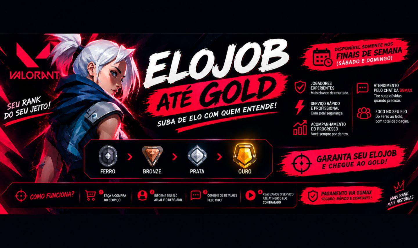 ELOJOB - DUOBOOST - PROMOÇÃO DE SETEMBRO VALORANT!