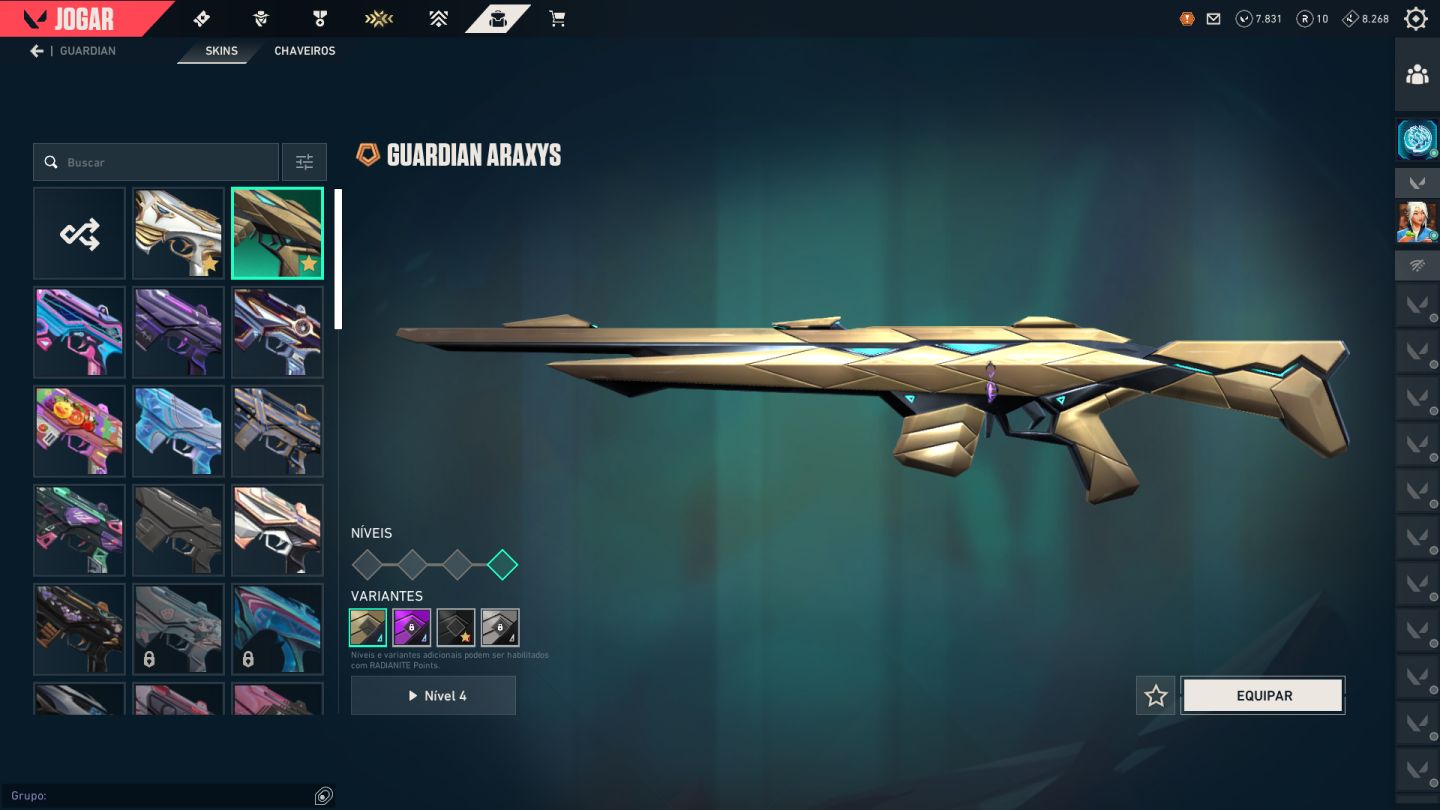 CONTA COM MUITAS SKINS INCLUINDO CHAMPIONS 26
