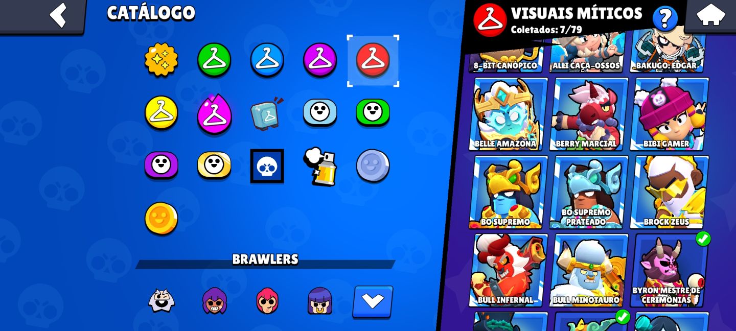 Conta de brawl stars top e barata pra sair rapido