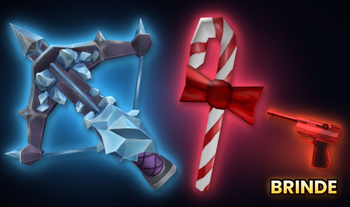 MM2 | Icepiercer + Candy + Red Luger de BRINDE