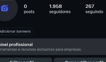Conta Instagram +1900 seguidores reais!