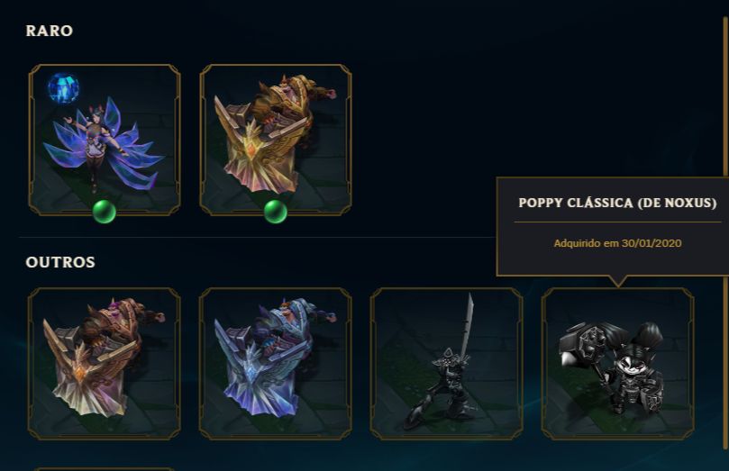 SKIN LENDÁRIA DEUS-REI DARIUS + [ QUASE 100 SKINS HABILITADAS ] + [ TROCA NICK ]