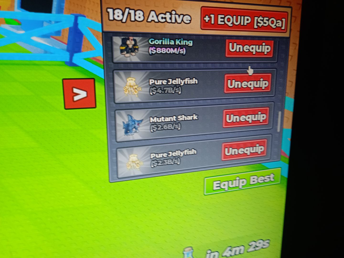 Conta steal an egg e anime expedition com pets fortes e unbaunds