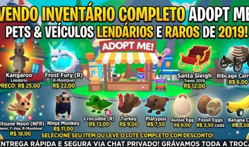 INVENTÁRIO ADOPT ME - PETS RAROS & ANTIGOS
