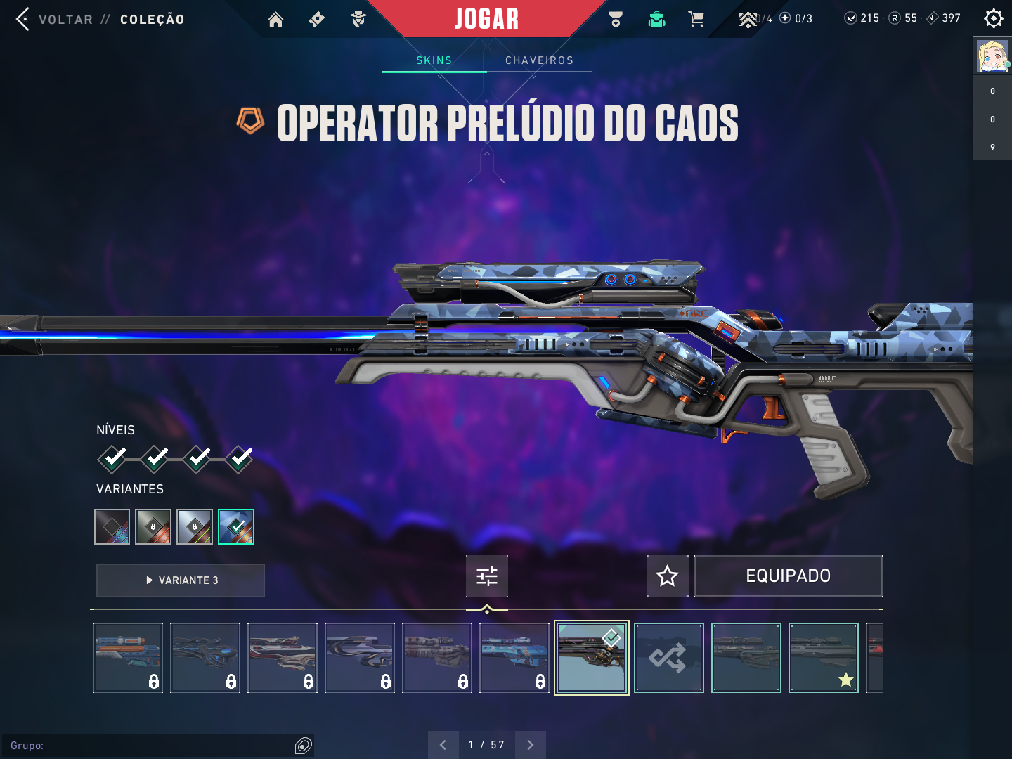 1 x CONTA FACA XENOHUNTER, ASCENDENTE FULL ACESSO