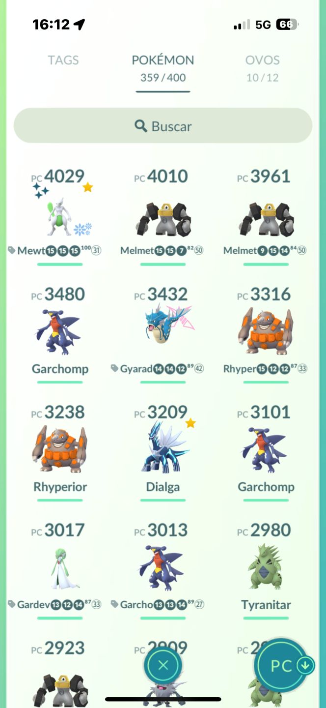 Conta Pokémon go 3 mewtow armadura 1 mesprit shundo 6 shundo 40 lendários