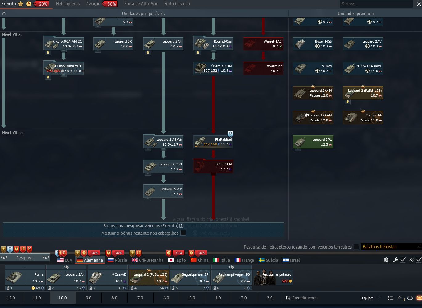 CONTA DE WAR THUNDER LEVEL 100