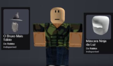 CONTA ROBLOX ANTIGA com WIZARD + NINJA MASK