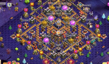 Conta clash of clans cv 11